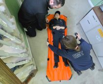 Seever Stretcher Purchased with Grant from the Jewish Federation of Western CT