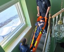 Seever Stretcher Purchased with Grant from the Jewish Federation of Western CT