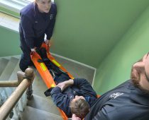 Seever Stretcher Purchased with Grant from the Jewish Federation of Western CT